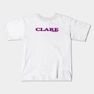 CLARE. MY NAME IS CLARE. SAMER BRASIL Kids T-Shirt